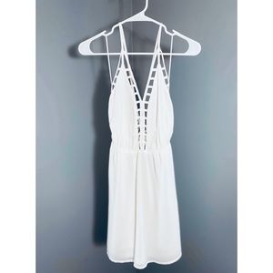 White Crossback Dress ✨